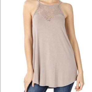 Ash mocha tank